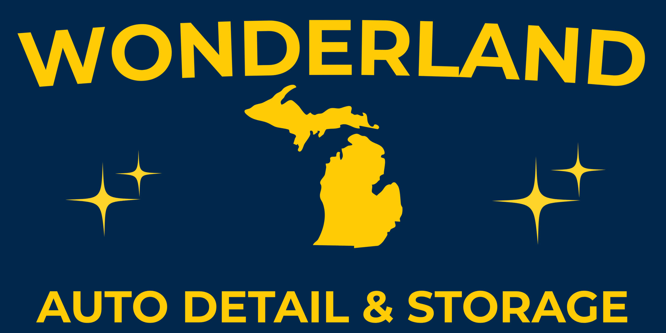 Wonderland Auto Detail & Storage Logo Logo