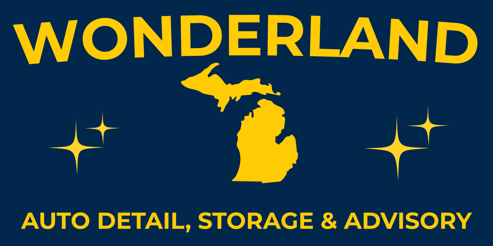 Wonderland Auto Detail & Storage Logo Logo